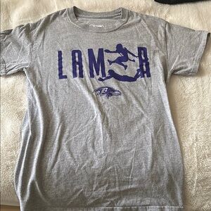 NFL Kids Gray and Purple Tee